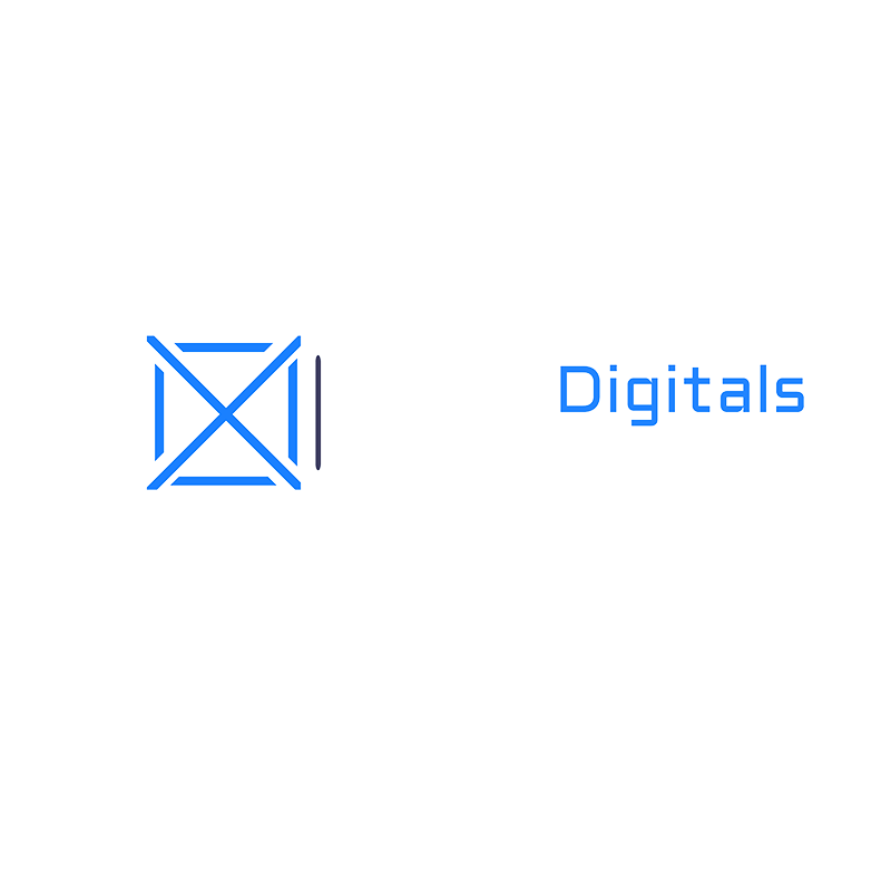 Blue X Digital Agency Logo